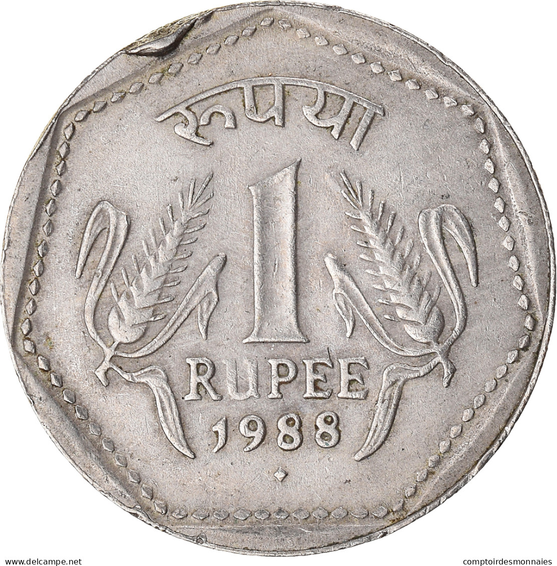 Monnaie, République D'Inde, Rupee, 1988 - Inde