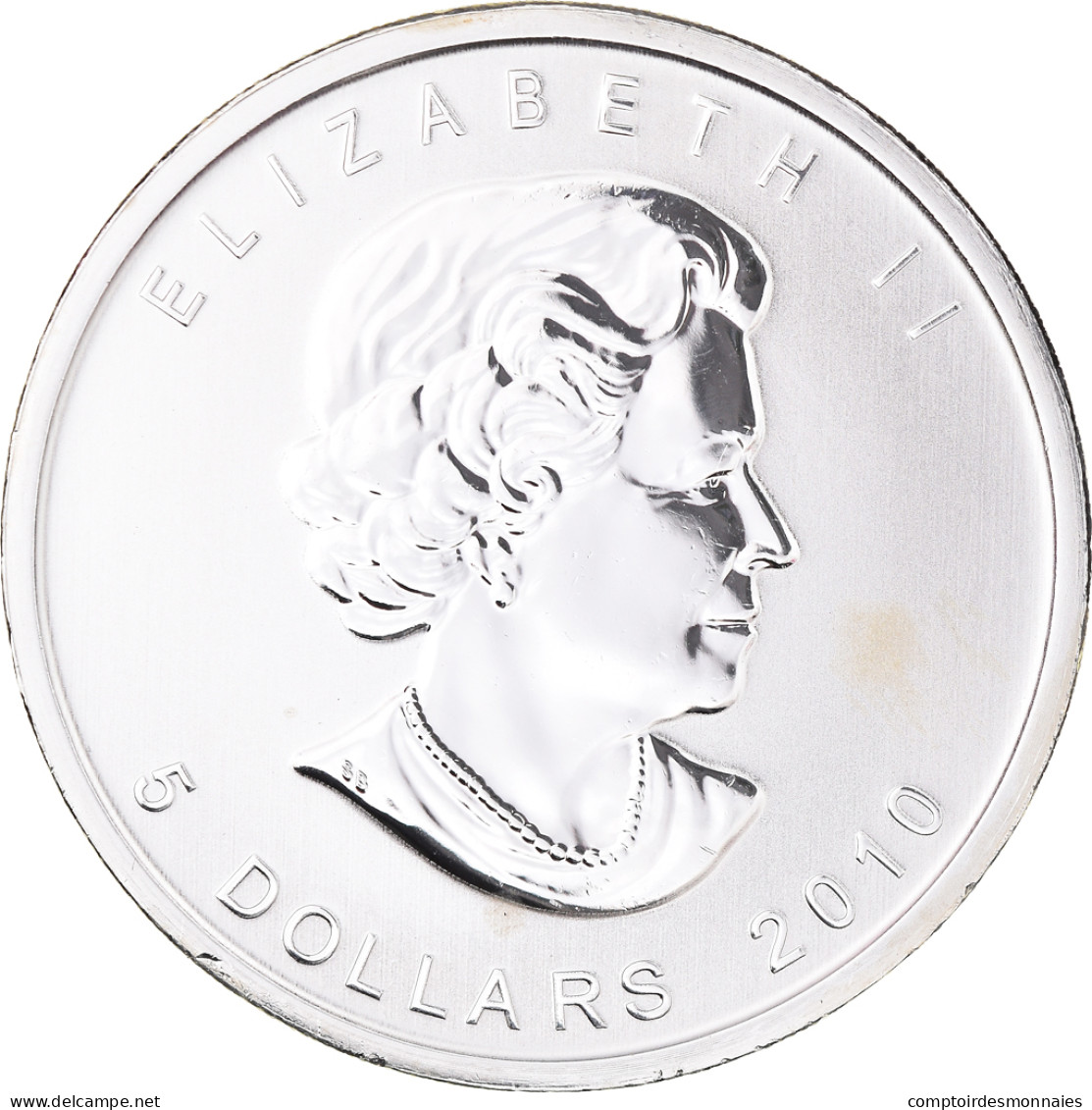 Monnaie, Canada, Elizabeth II, 5 Dollars, 2010, Royal Canadian Mint, 1 Oz, SPL - Canada