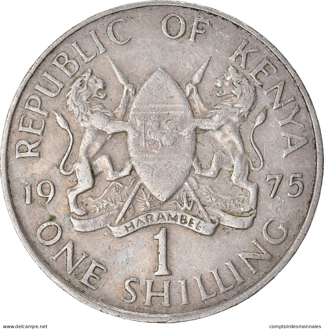 Monnaie, Kenya, Shilling, 1975 - Kenya