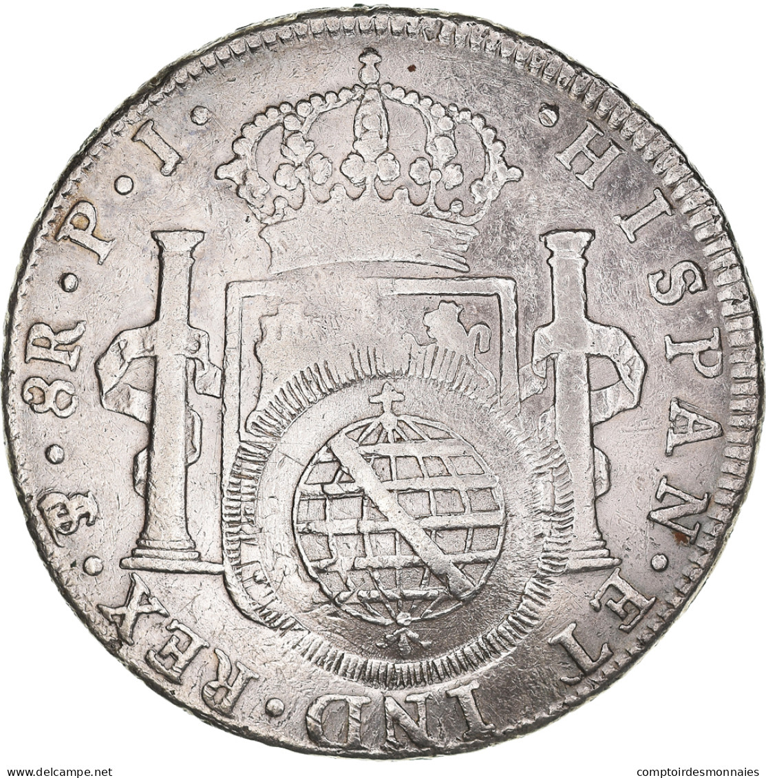 Monnaie, Brésil, MINAS GERAIS, 960 Reis, 1792-1806, Minas Gerais, TTB, Argent - Brasil