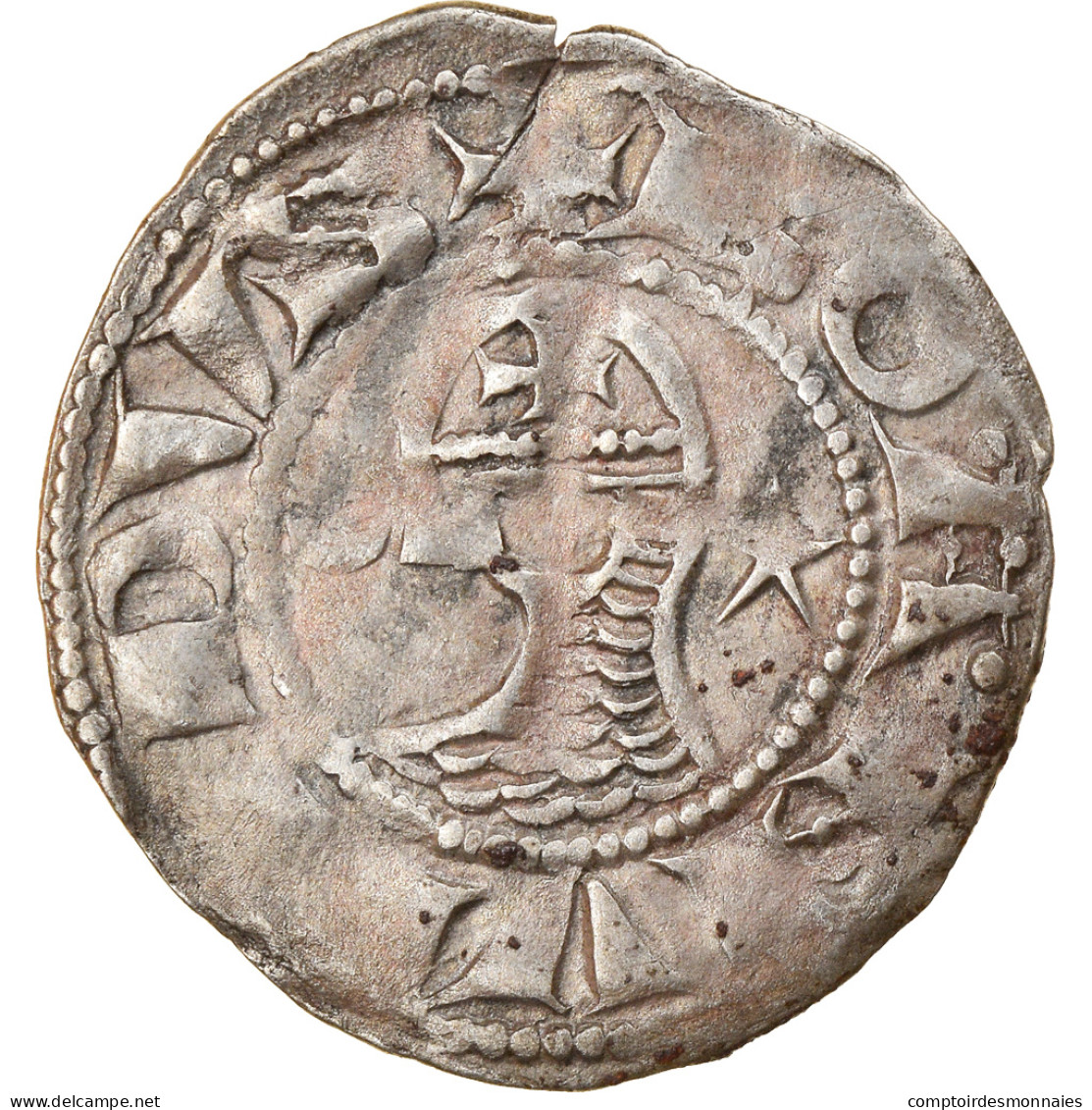 Monnaie, Turquie, Crusader States, Bohémond III, Denier, 1149-1163, Antioche - Turkey