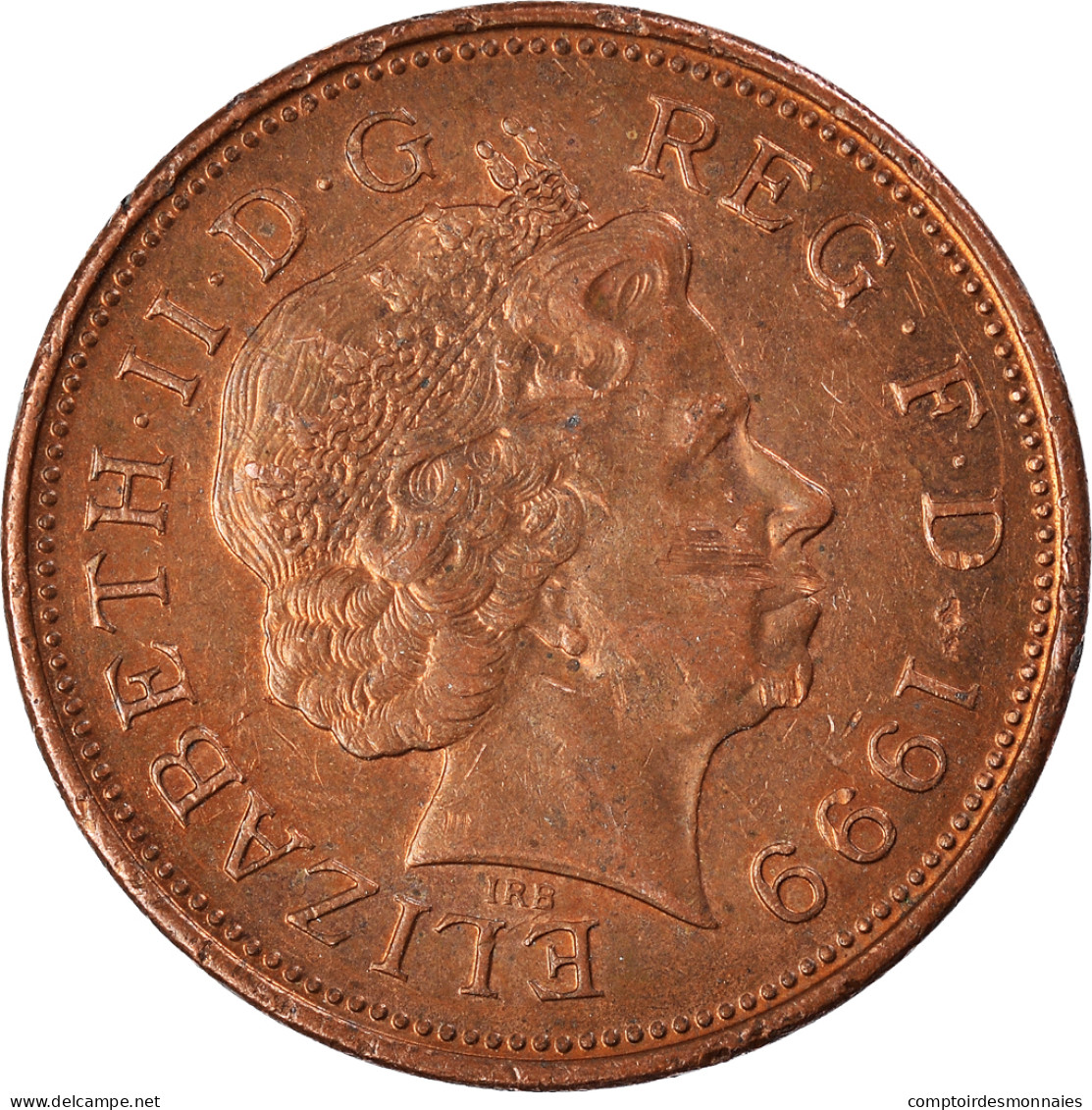 Monnaie, Grande-Bretagne, 2 Pence, 1999 - 2 Pence & 2 New Pence