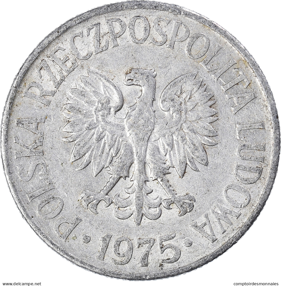 Monnaie, Pologne, 50 Groszy, 1975 - Pologne