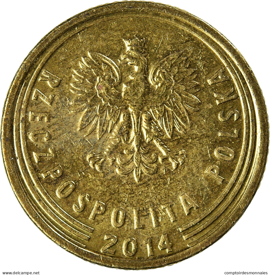 Monnaie, Pologne, 5 Groszy, 2014 - Pologne