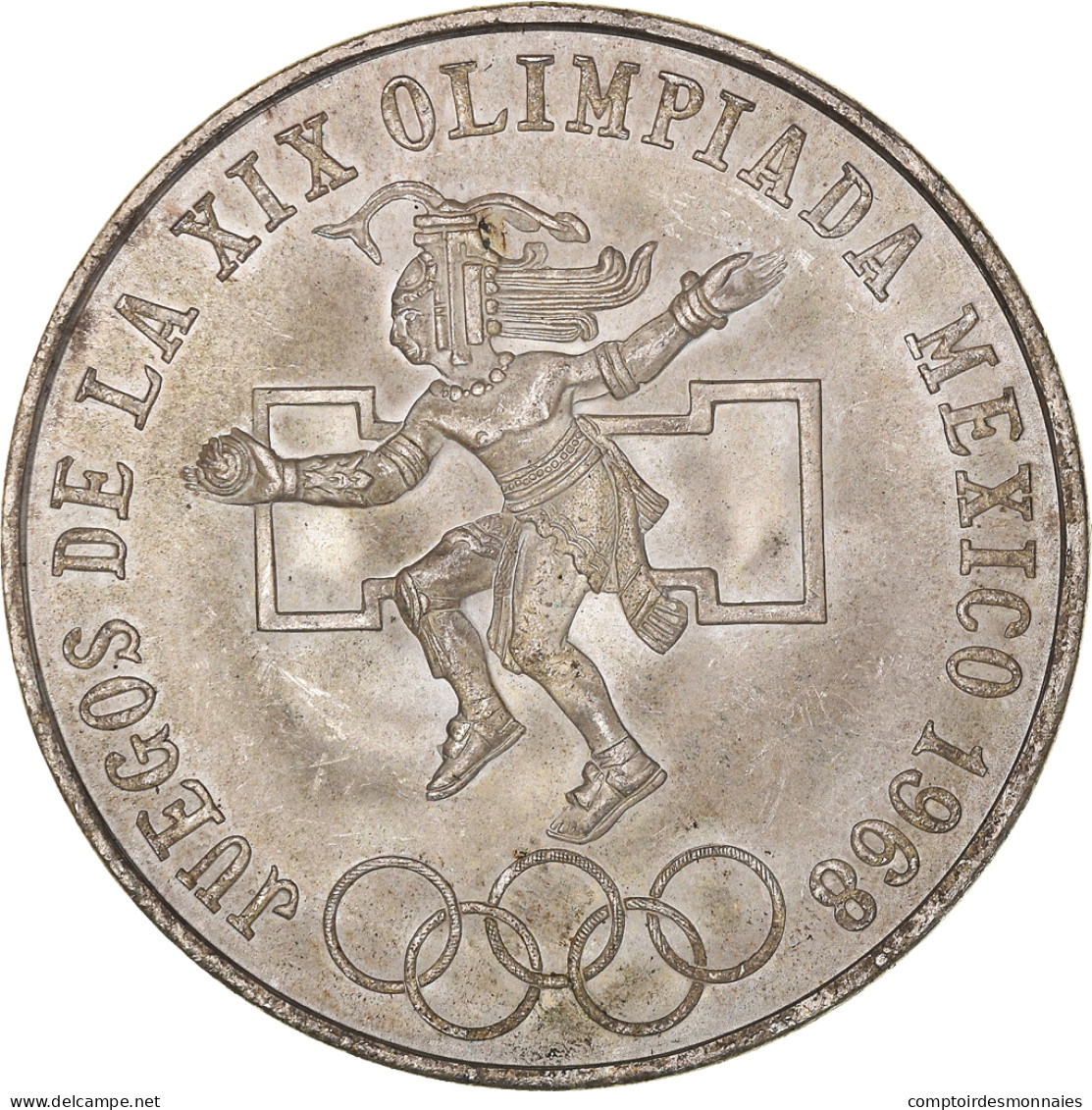 Monnaie, Mexique, 25 Pesos, 1968, Mexico, SPL, Argent, KM:479.1 - Mexiko