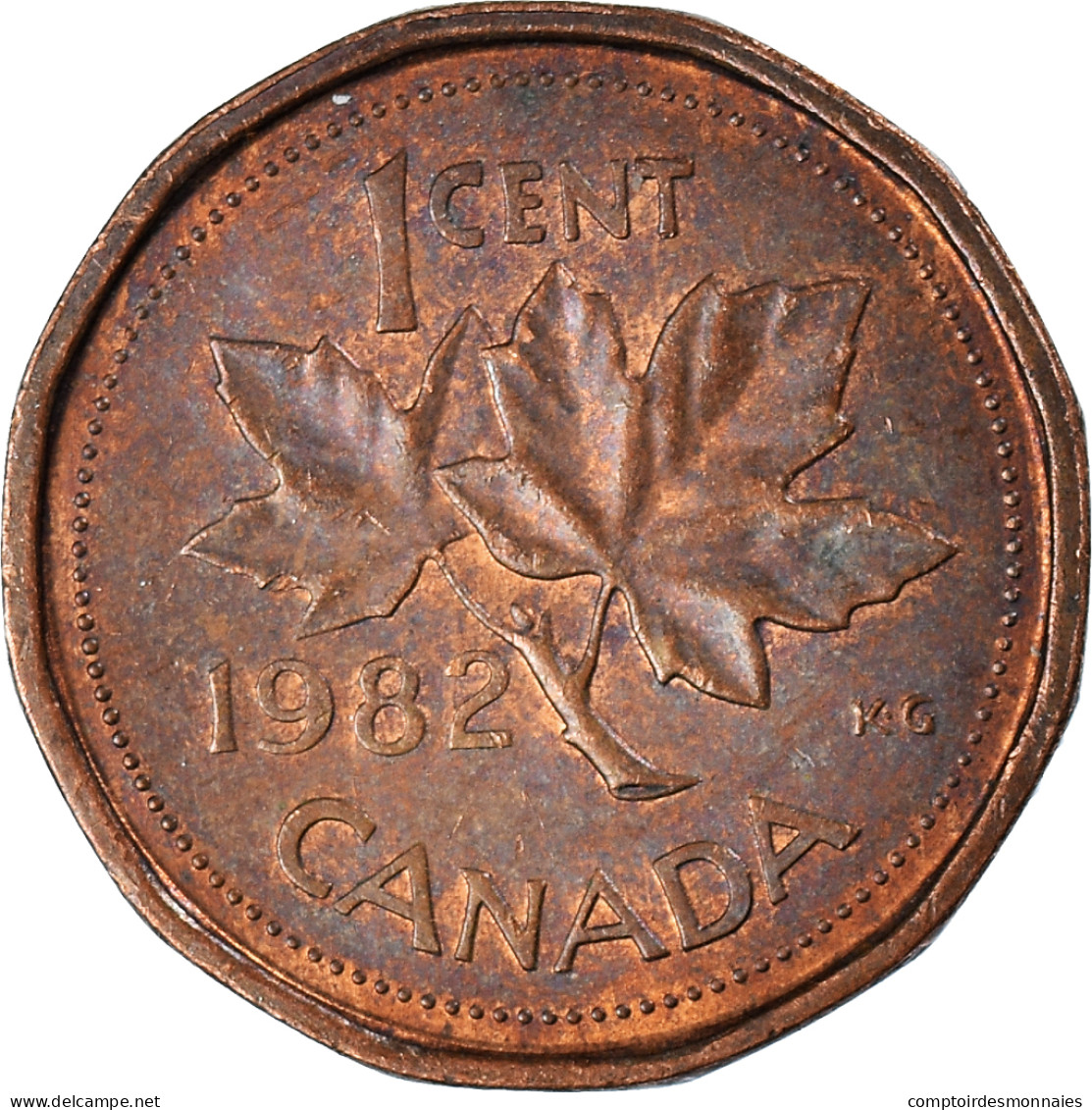 Monnaie, Canada, Cent, 1982 - Canada