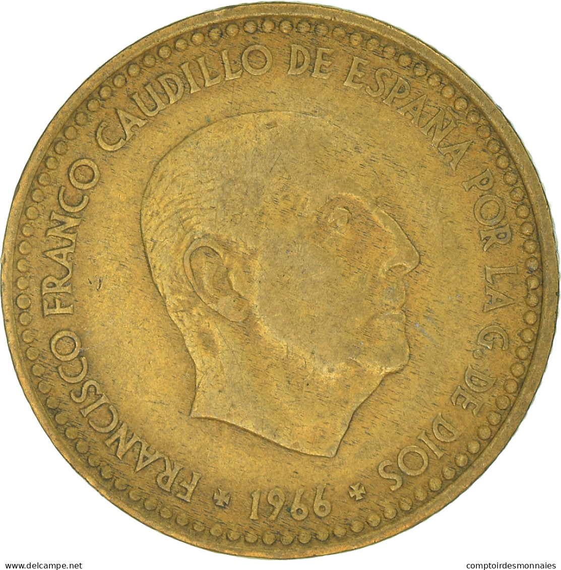 Monnaie, Espagne, Peseta, 1966 (69) - 1 Peseta