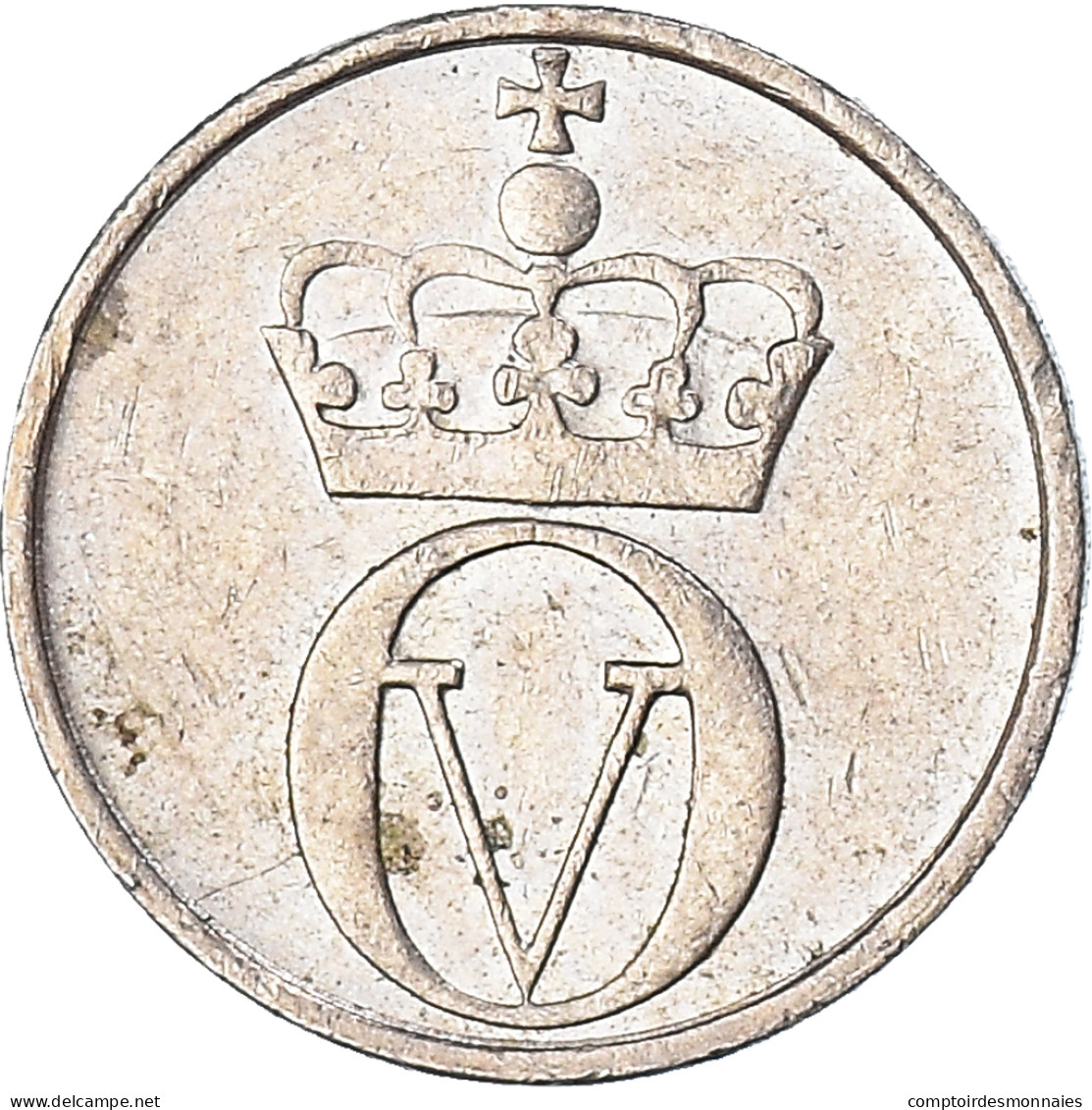 Monnaie, Norvège, 10 Öre, 1972 - Norvegia