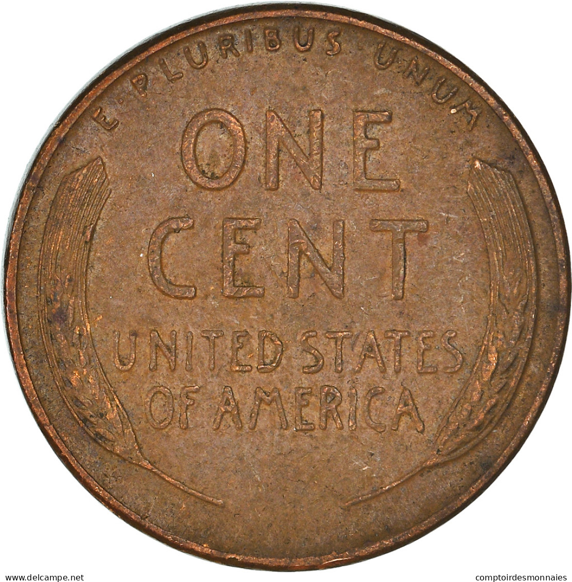 Monnaie, États-Unis, Lincoln Cent, Cent, 1955, U.S. Mint, Philadelphie, TTB - 1909-1958: Lincoln, Wheat Ears Reverse