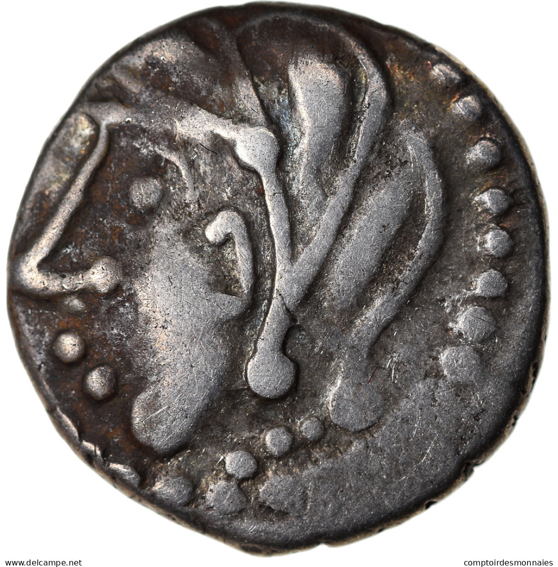 Monnaie, Bituriges Cubi, Denier, TTB, Argent, Delestrée:3436 - Celtas