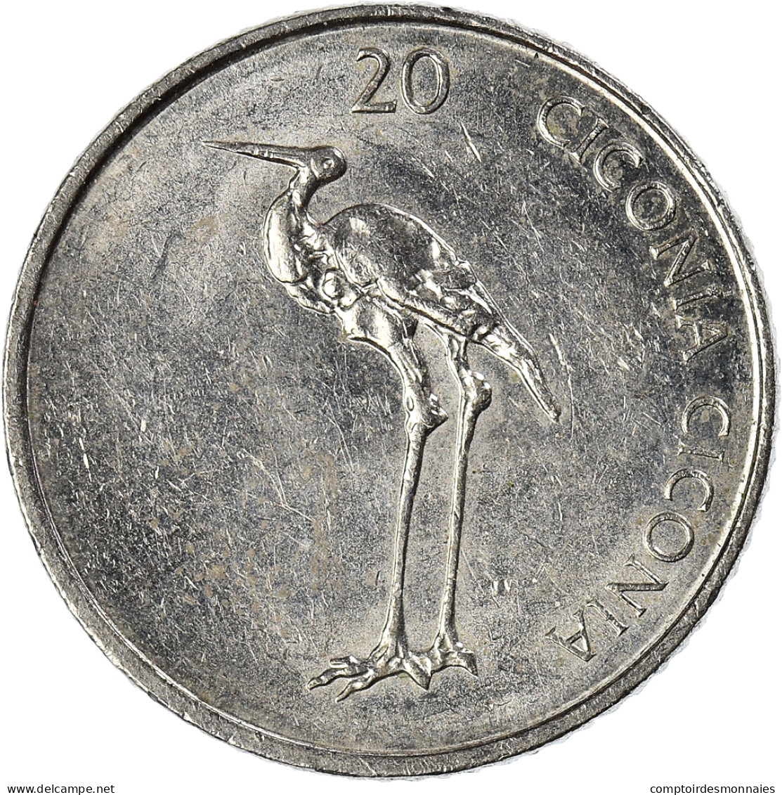 Monnaie, Slovénie, 20 Tolarjev, 2004 - Slowenien