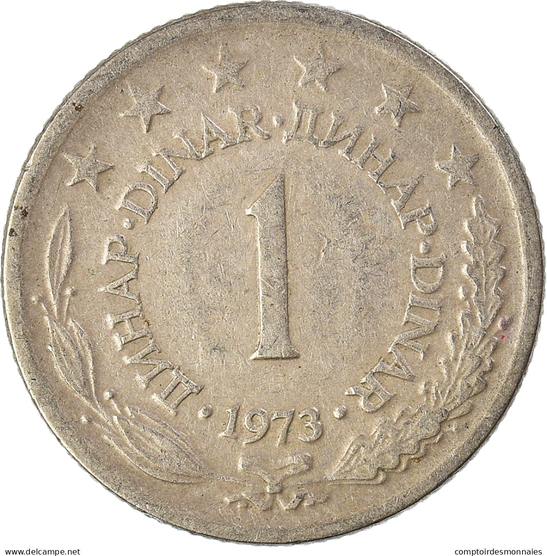 Monnaie, Yougoslavie, Dinar, 1973 - Yougoslavie