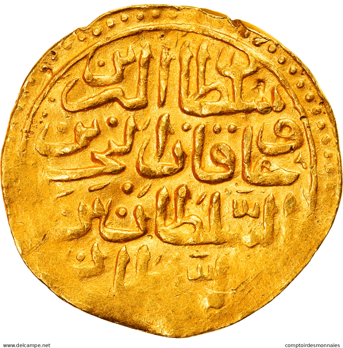 Monnaie, Ottoman Empire, Mehmed III, Sultani, AH 1003 / AD 1595, Misr, TTB+, Or - Islámicas