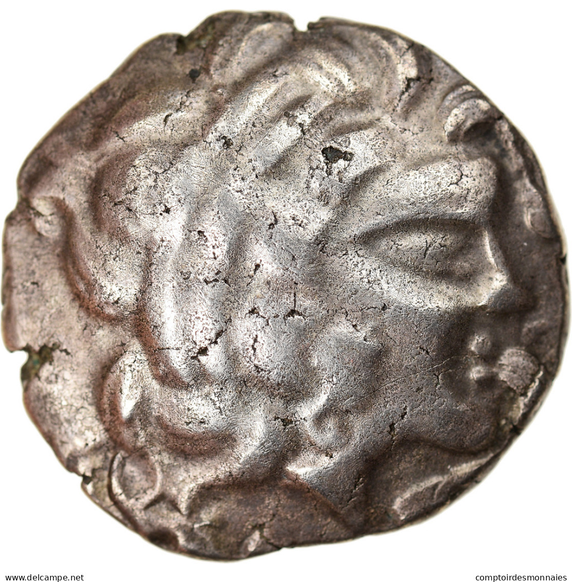 Monnaie, Redones, Statère, 100-50 BC, TTB, Billon, Delestrée:2313 - Celtas