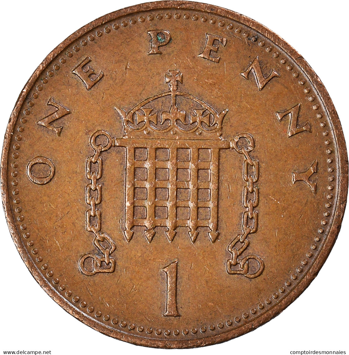 Monnaie, Grande-Bretagne, Penny, 1988 - 1 Penny & 1 New Penny