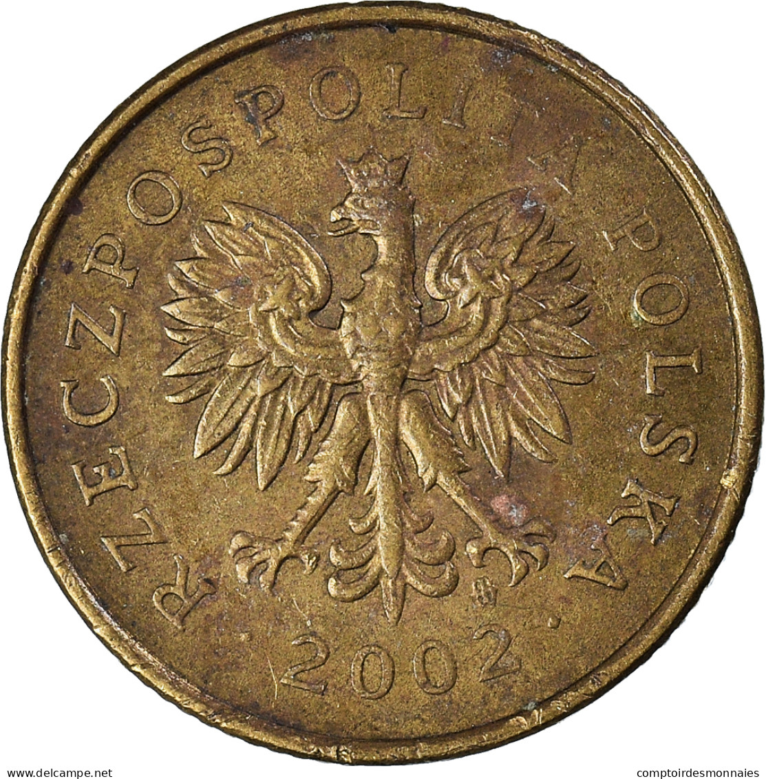 Monnaie, Pologne, 5 Groszy, 2002 - Pologne