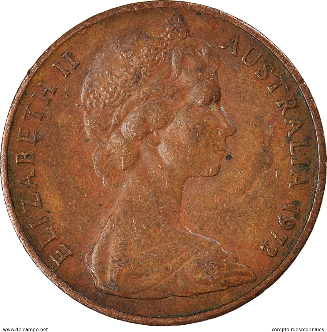 Monnaie, Australie, 2 Cents, 1972 - 2 Cents