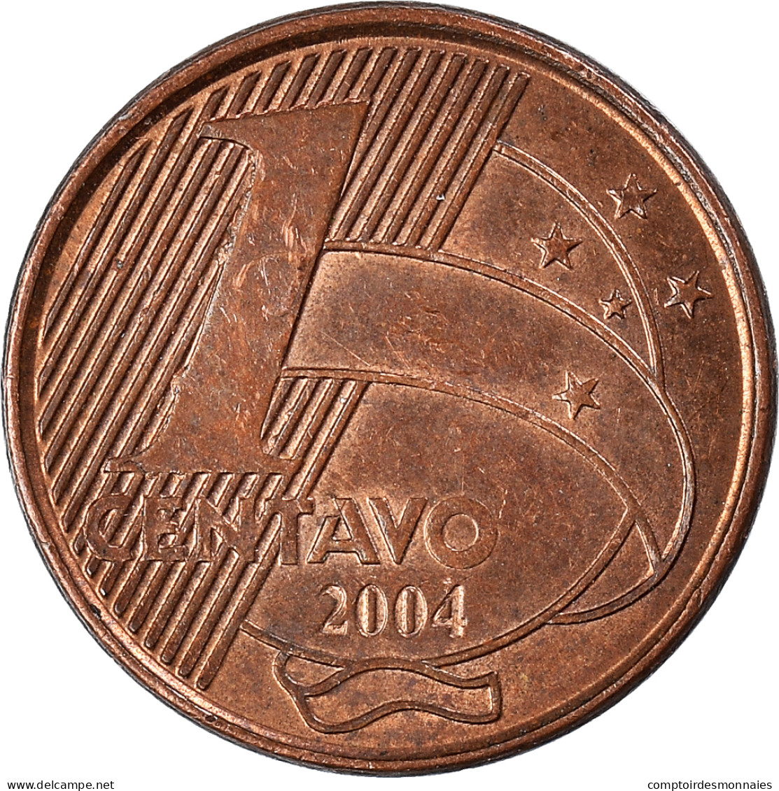 Monnaie, Brésil, Centavo, 2004 - Brasil