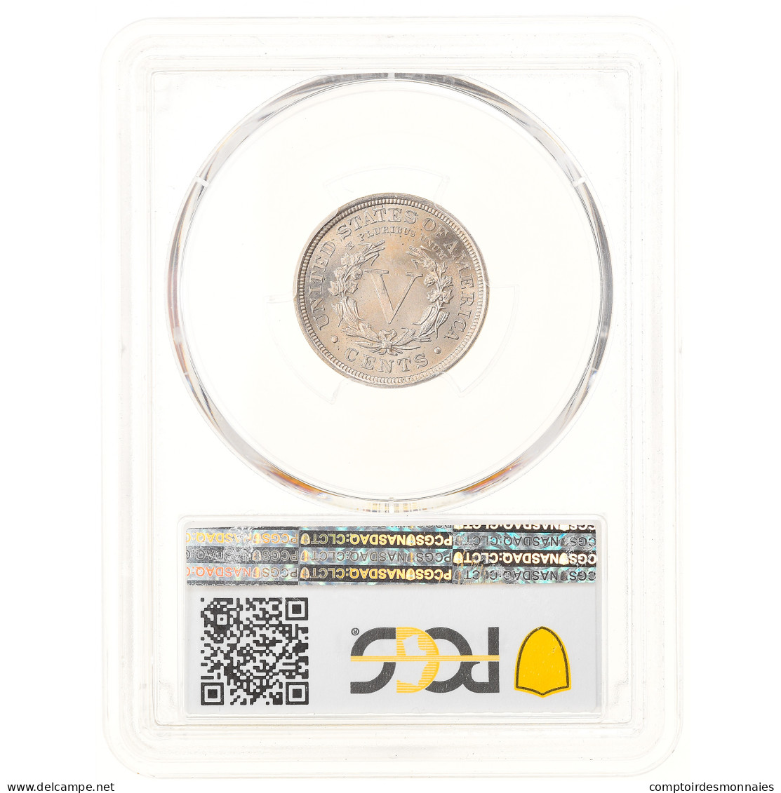 États-Unis, 5 Cents, Liberty Nickel, 1909, Philadelphie, Cupro-nickel, PCGS - 1883-1913: Liberty
