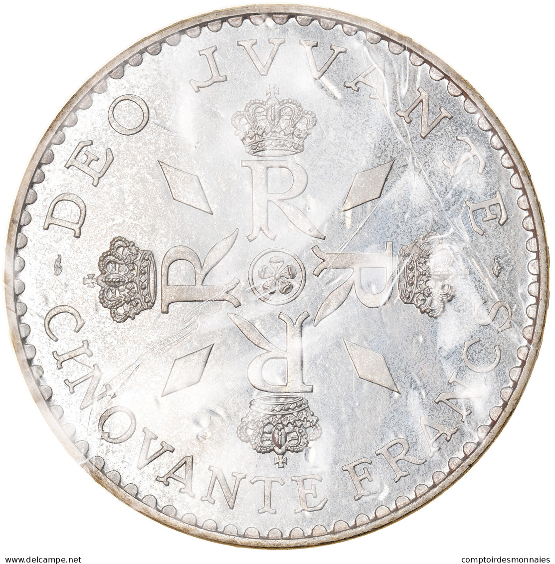 Monnaie, Monaco, 50 Francs, 1974, ESSAI, SPL, Argent, Gadoury:MC162, KM:E66 - 1960-2001 New Francs