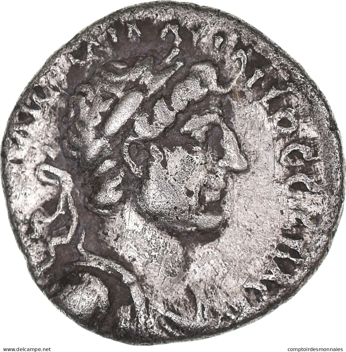 Monnaie, Cappadoce, Hadrien, Hémidrachme, AD 120-121, Caesarea, TTB, Argent - Provincia