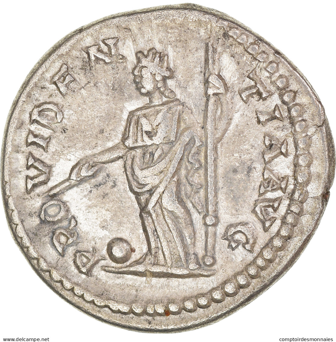 Monnaie, Septime Sévère, Denier, 196-197, Laodicée, SUP, Argent, RIC:491a - La Dinastía De Los Severos (193 / 235)