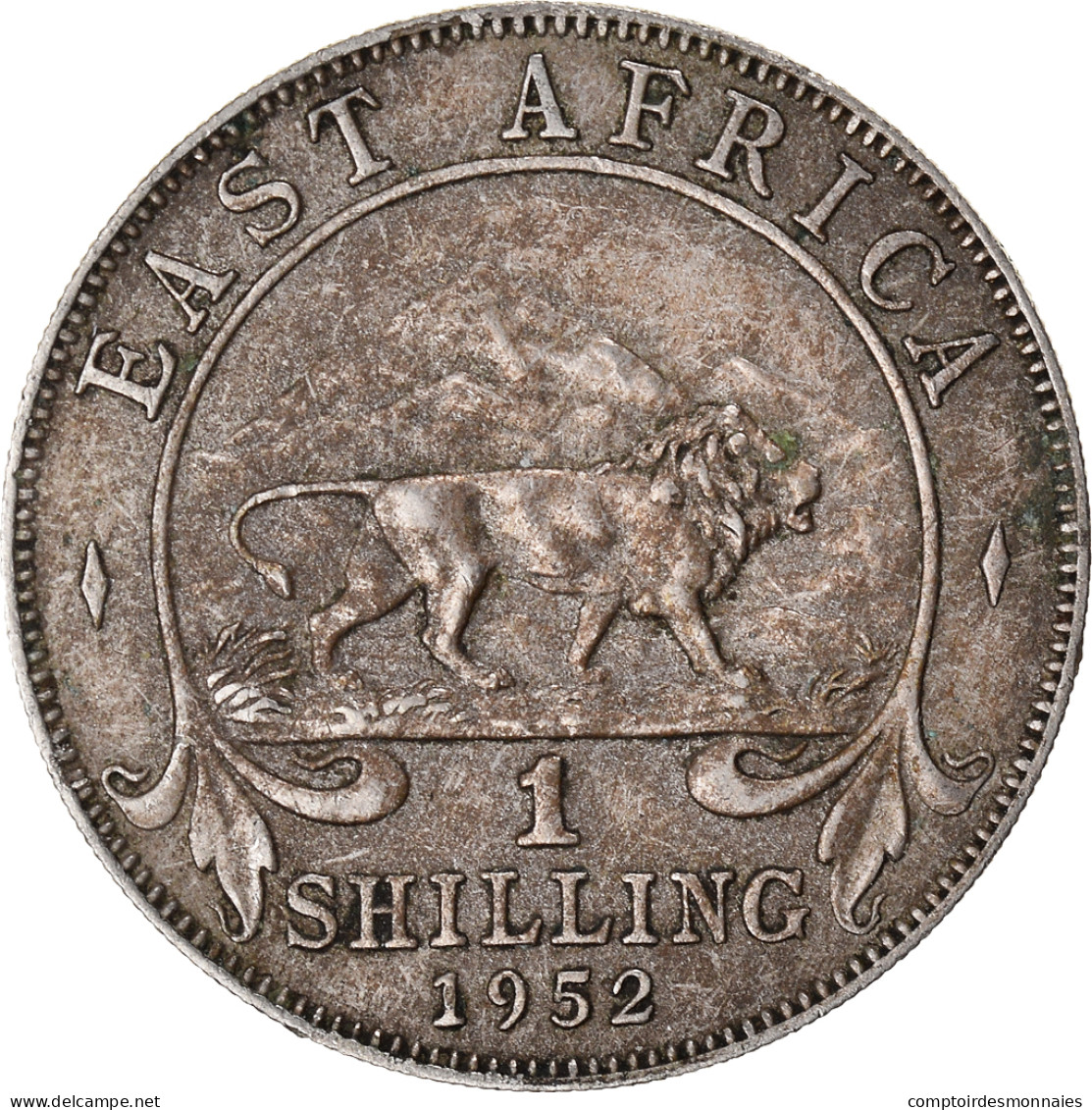 Monnaie, Afrique Orientale, Shilling, 1952 - Britse Kolonie