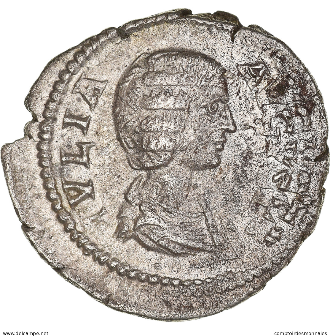 Monnaie, Julia Domna, Denier, Rome, TTB+, Argent, RIC:564 - The Severans (193 AD To 235 AD)