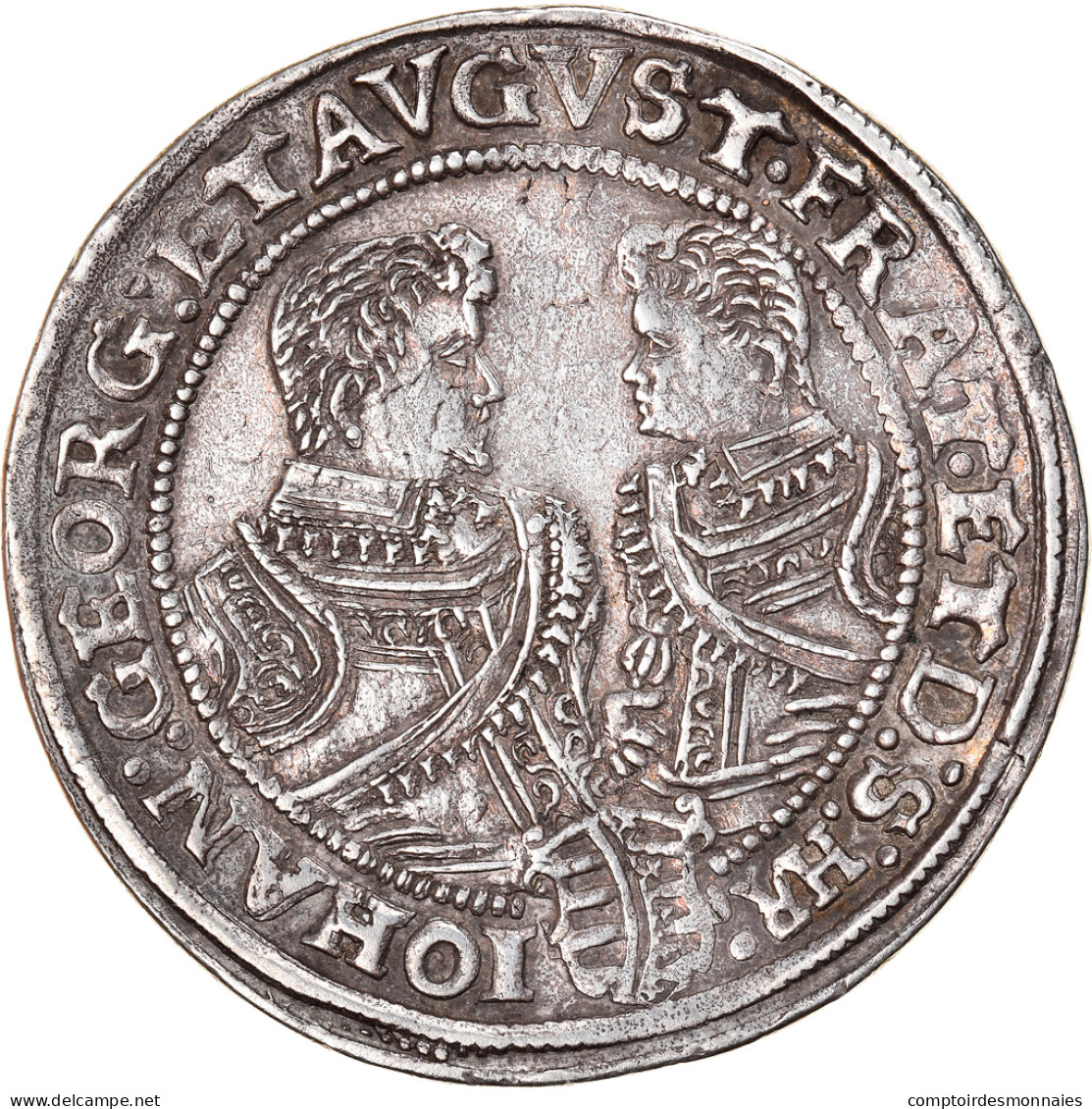 Monnaie, Etats Allemands, SAXONY-ALBERTINE, Christian II, Johann Georg I And - Taler & Doppeltaler