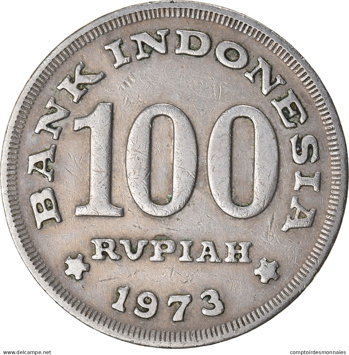 Monnaie, Indonésie, 100 Rupiah, 1973 - Indonesië