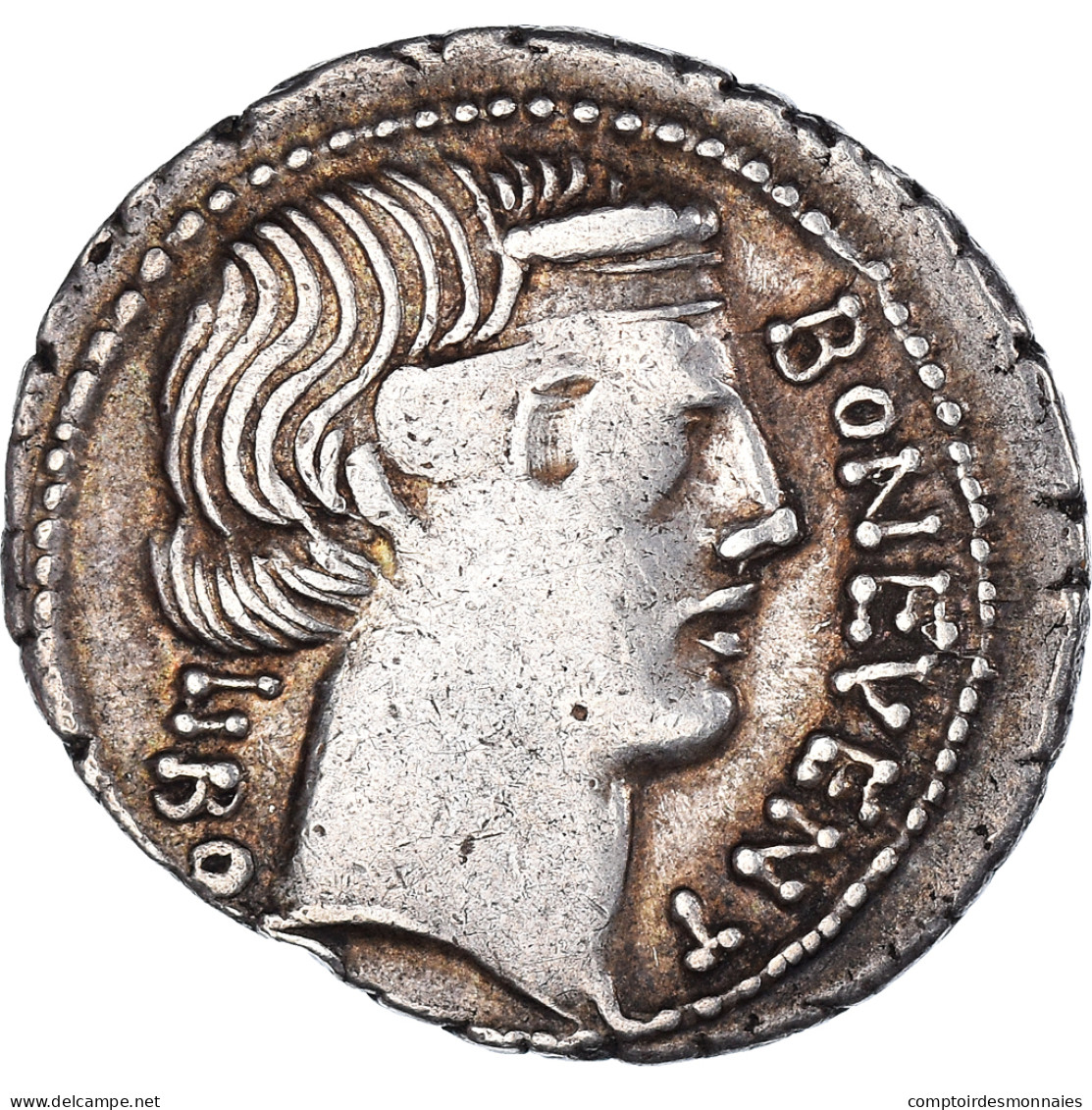 Monnaie, Scribonia, Denier, 62 BC, Rome, TB+, Argent, Crawford:416/1a - République (-280 à -27)