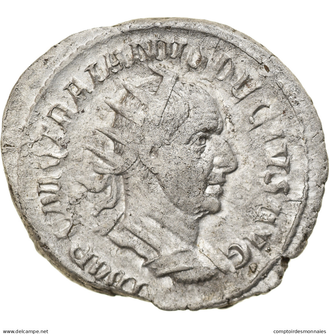 Monnaie, Trajan Dèce, Antoninien, 250, Roma, TTB, Billon, RIC:10b - L'Anarchie Militaire (235 à 284)