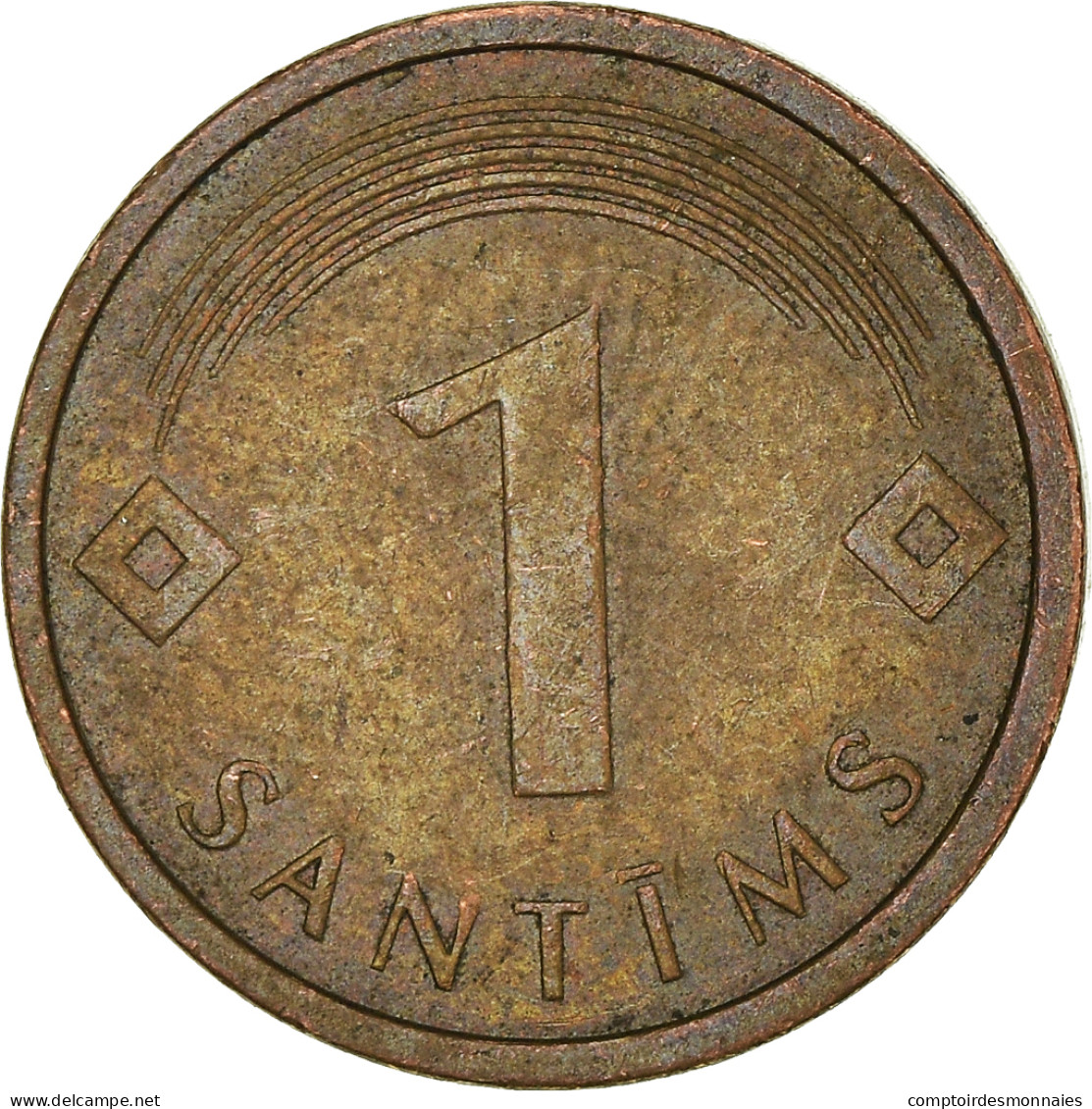 Monnaie, Lettonie, Santims, 2005 - Letland