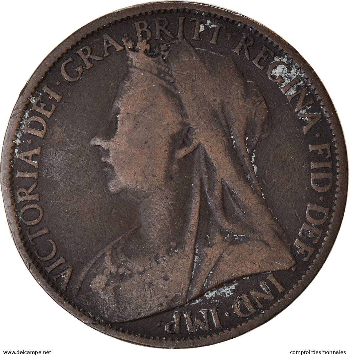 Monnaie, Grande-Bretagne, Penny, 1901 - D. 1 Penny