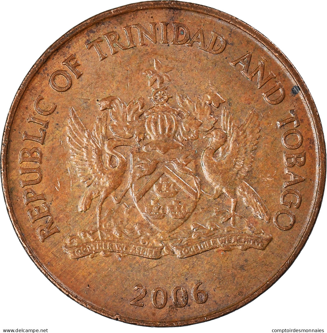 Monnaie, Trinité-et-Tobago, 5 Cents, 2006 - Trinidad En Tobago