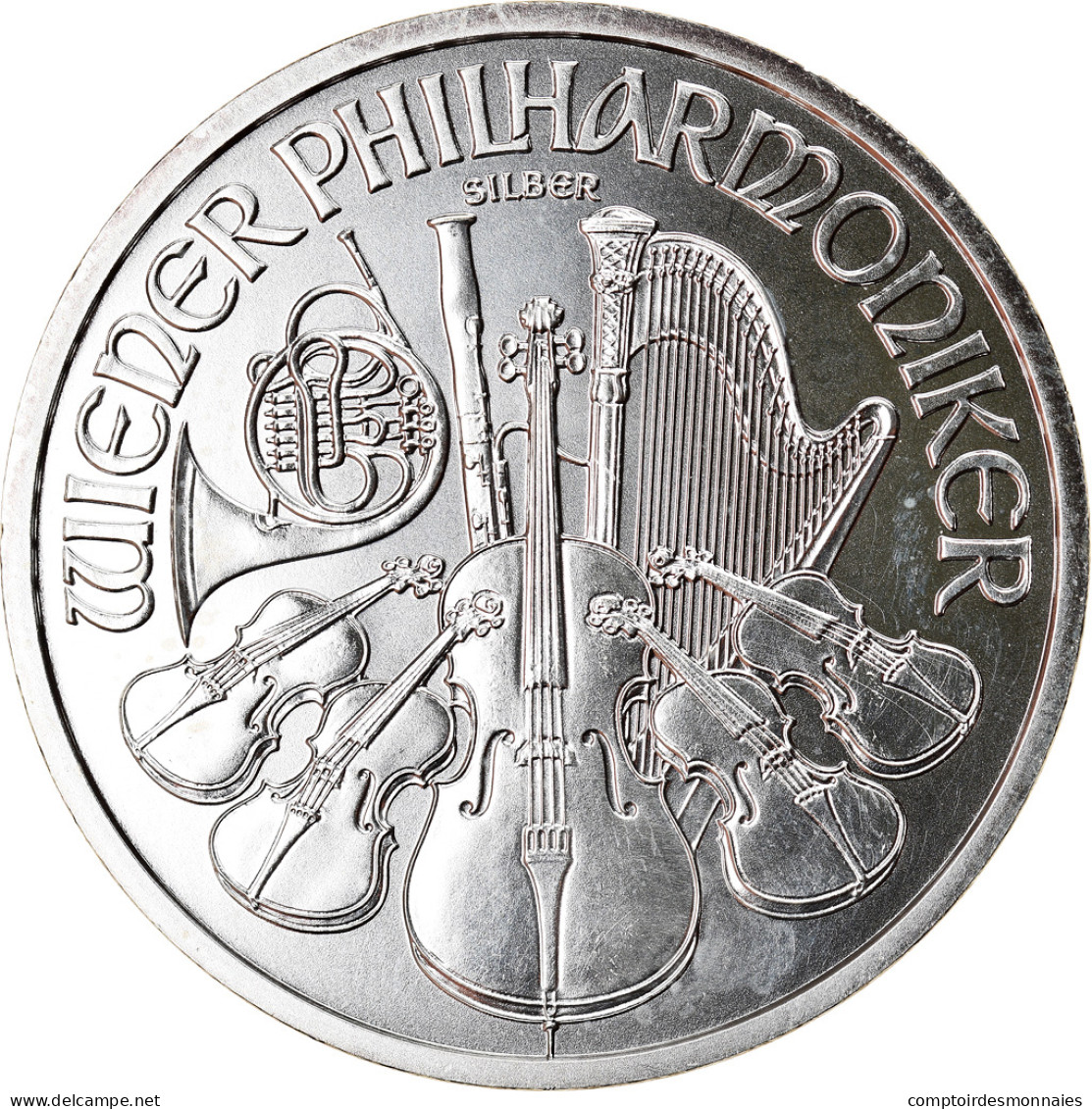 Autriche, Orchestre Philharmonique, 1-1/2 Euro, 2012, 1 Oz, SPL+, Argent - Austria