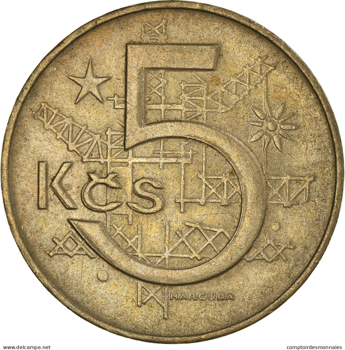 Monnaie, Tchécoslovaquie, 5 Korun, 1978 - Czechoslovakia