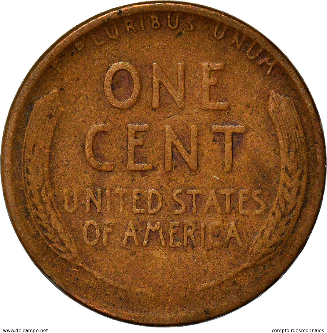 Monnaie, États-Unis, Lincoln Cent, Cent, 1948, U.S. Mint, Denver, TB, Laiton - 1909-1958: Lincoln, Wheat Ears Reverse