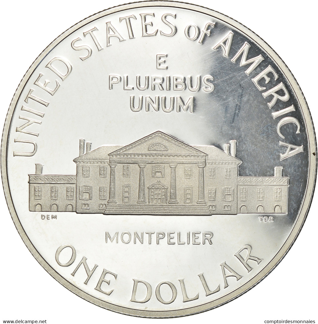 Monnaie, États-Unis, Dollar, 1993, U.S. Mint, San Francisco, Proof, SPL - Commemoratifs