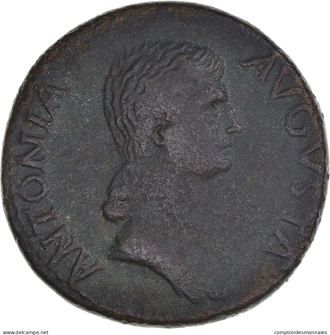 Monnaie, Antonia, Dupondius, 41-42, Rome, TTB, Bronze, RIC:92 - Les Julio-Claudiens (-27 à 69)