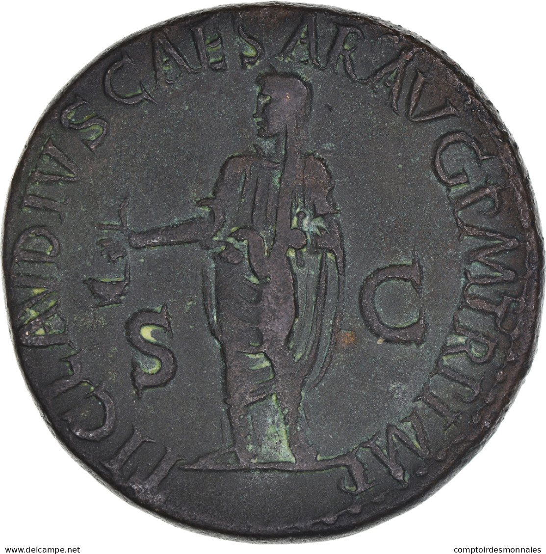 Monnaie, Antonia, Dupondius, 41-42, Rome, TTB, Bronze, RIC:92 - The Julio-Claudians (27 BC To 69 AD)