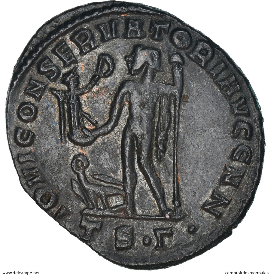 Monnaie, Licinius I, Follis, Thessalonique, SPL, Billon, RIC:60b - The Tetrarchy (284 AD To 307 AD)