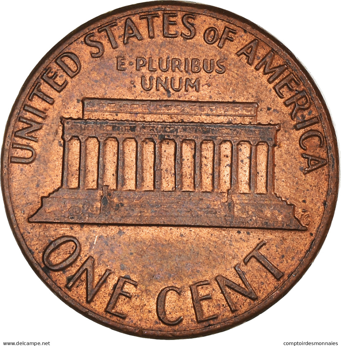 Monnaie, États-Unis, Lincoln Cent, Cent, 1983, U.S. Mint, Philadelphie, TB+ - 1959-…: Lincoln, Memorial Reverse