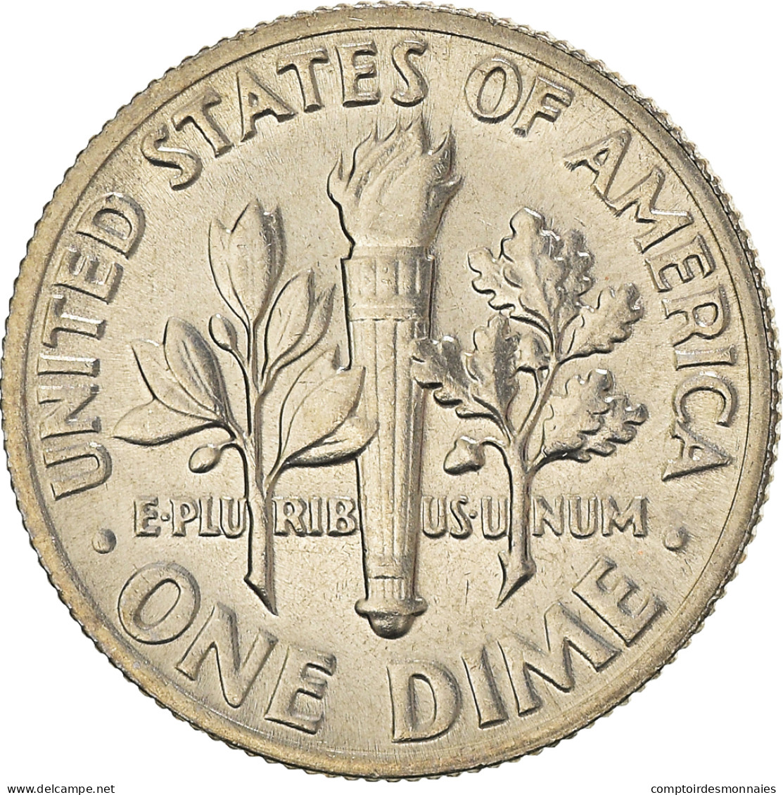 Monnaie, États-Unis, Roosevelt Dime, Dime, 1971, U.S. Mint, Philadelphie, TTB+ - 1946-...: Roosevelt