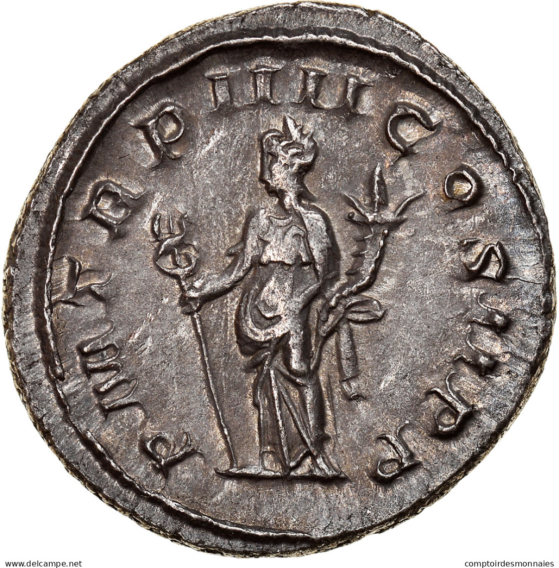 Monnaie, Philippe I L'Arabe, Antoninien, 247, Rome, SUP, Billon, RIC:4 - L'Anarchie Militaire (235 à 284)