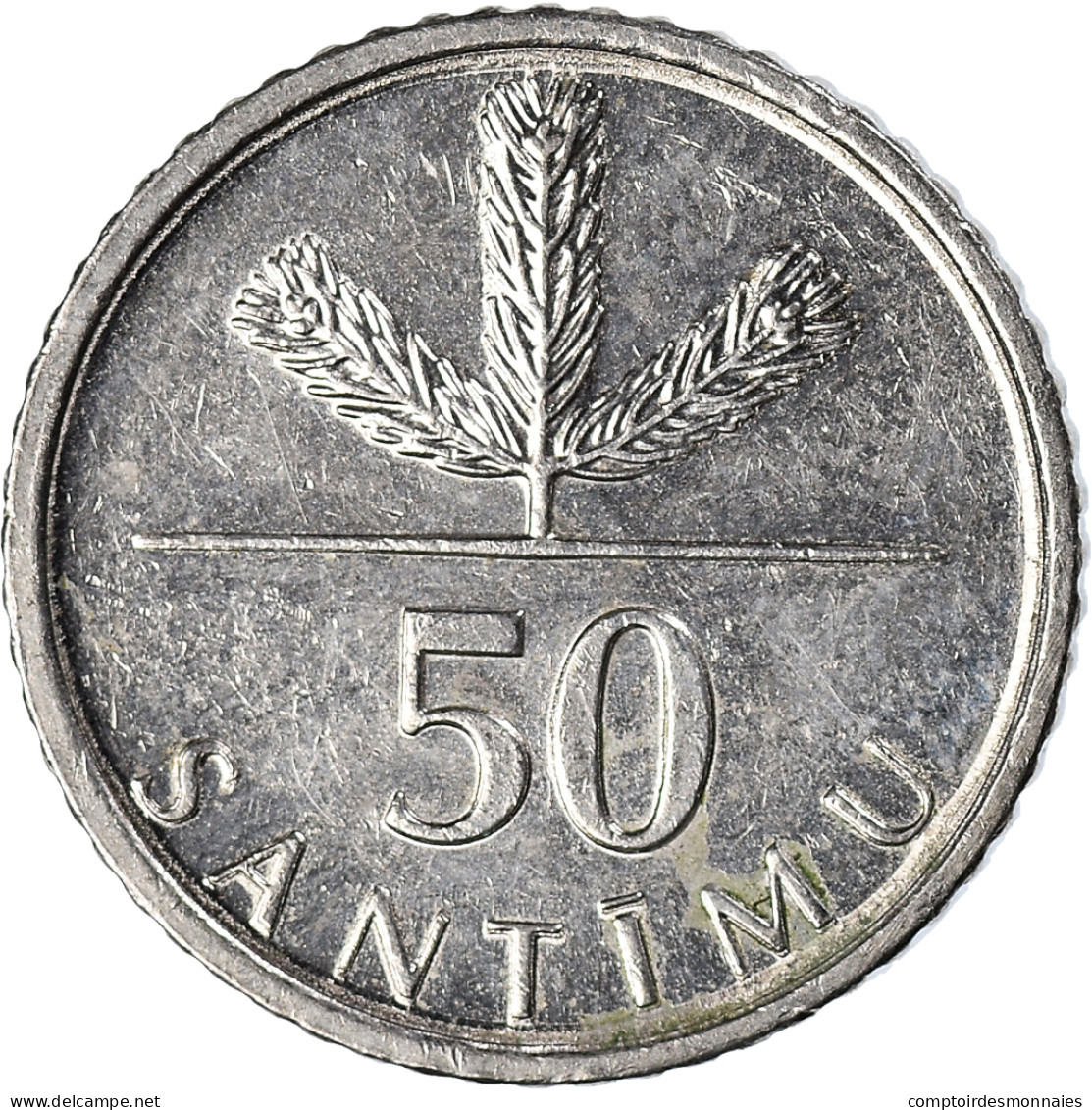 Monnaie, Lettonie, 50 Santimu, 2009 - Lettonie