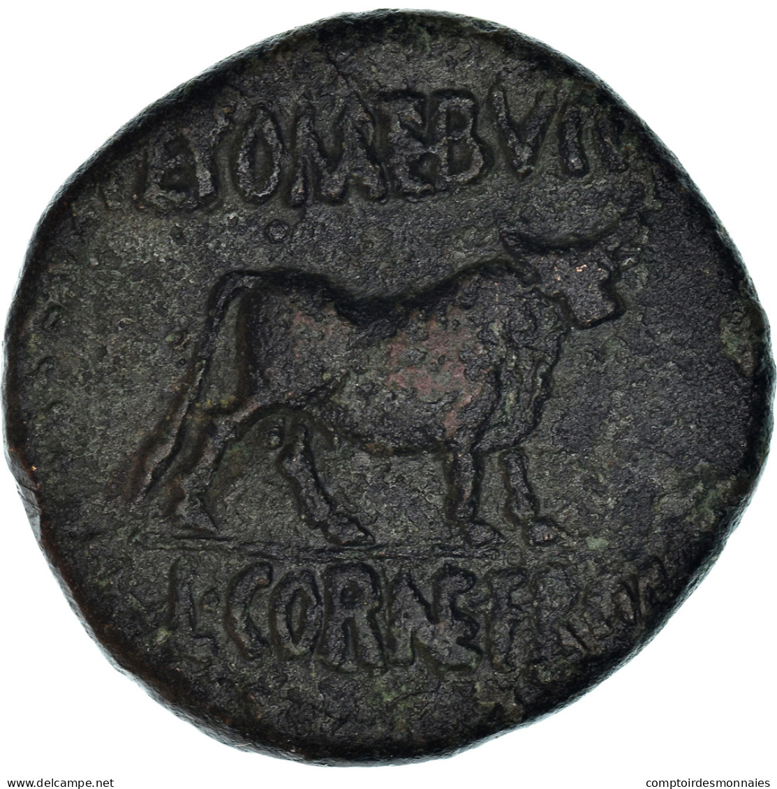 Monnaie, Celtiberians Of Spain (Ist Century BC), As, Zaragoza, TTB+, Bronze - Provincia