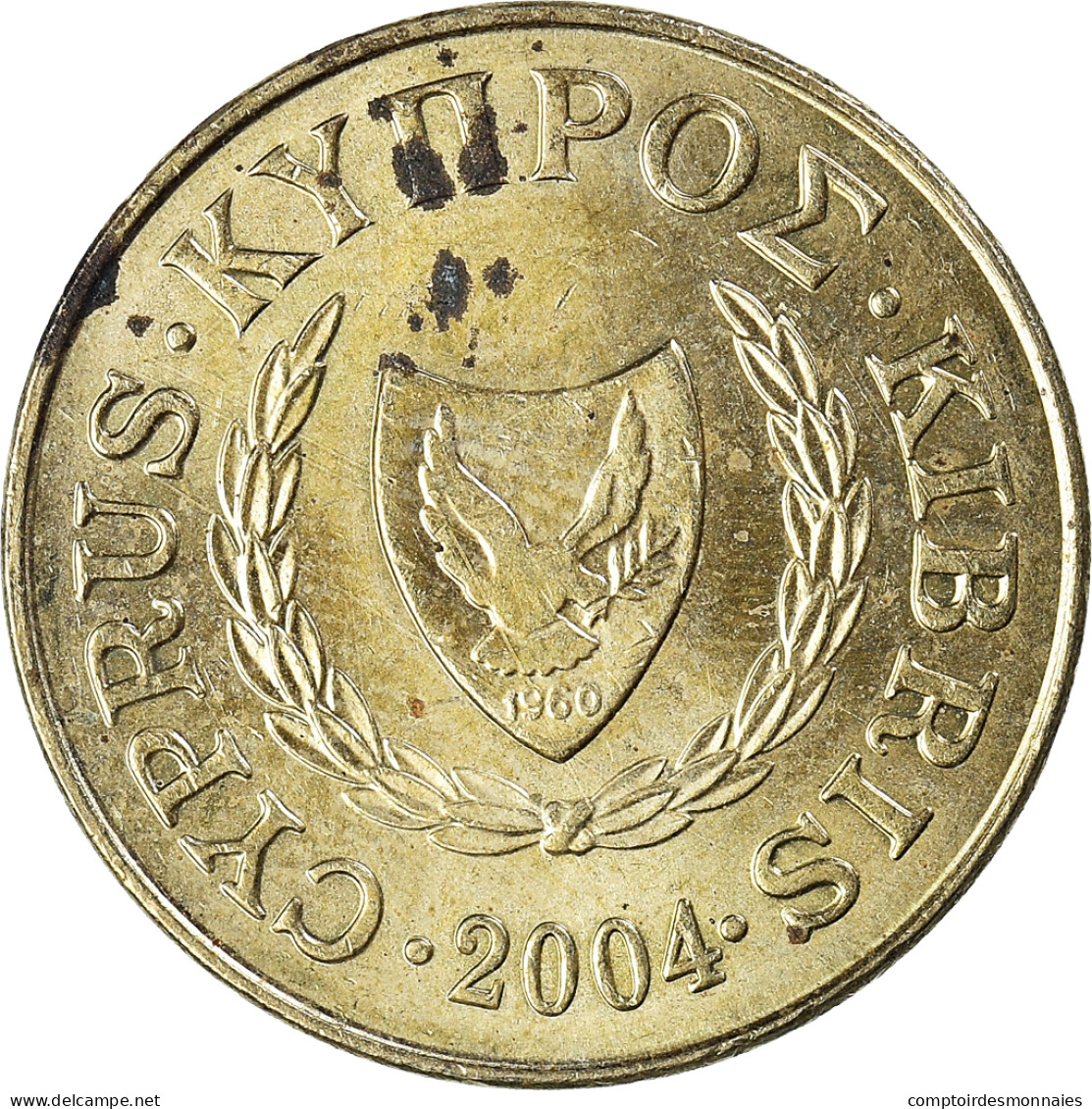 Monnaie, Chypre, 5 Cents, 2004 - Chipre