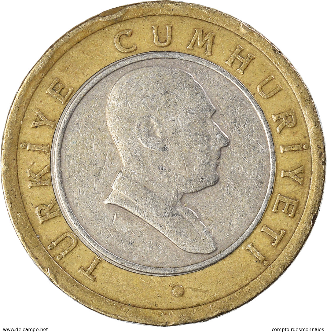 Monnaie, Turquie, 50 New Kurus, 2005 - Turkey