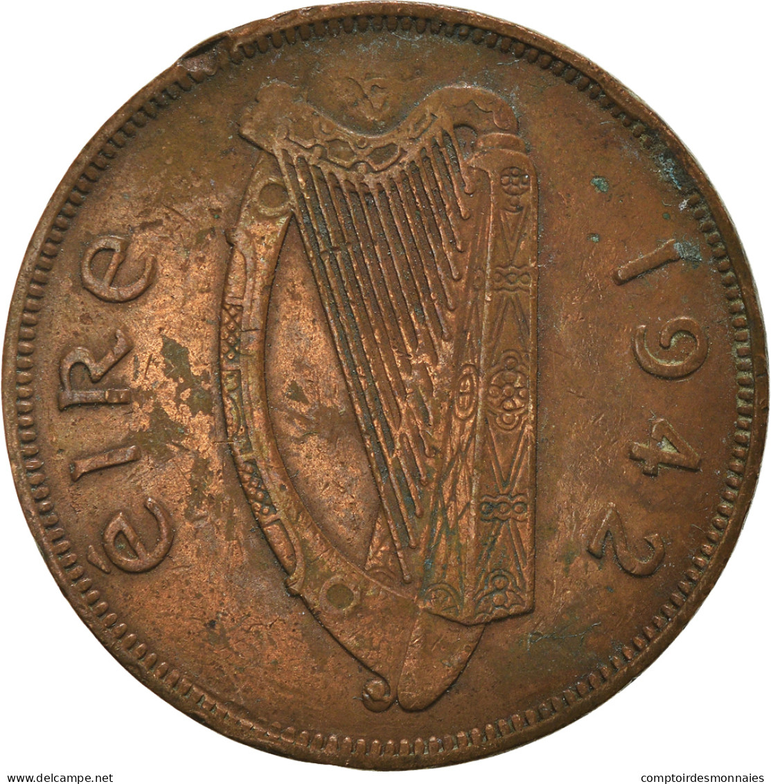 Monnaie, République D'Irlande, 1942 - Ierland